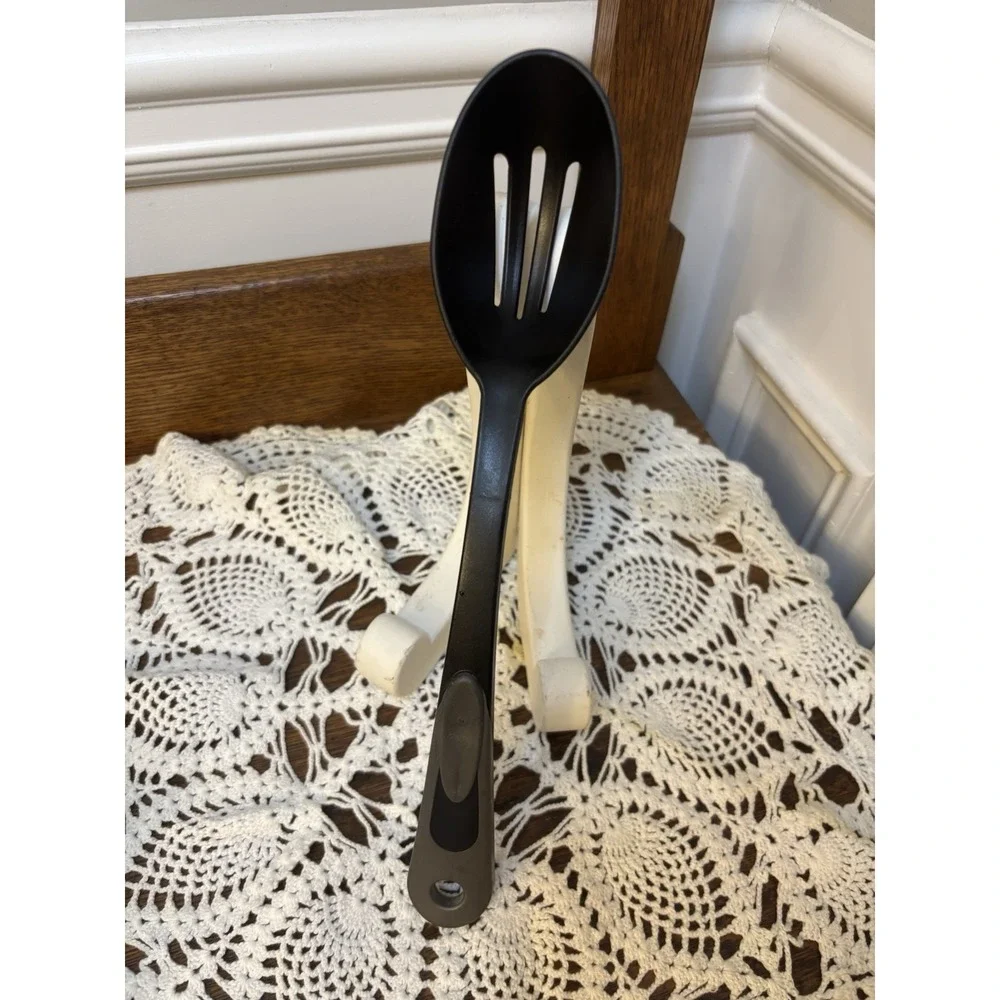 Tailor Made Products Vintage Nylon Kitchen Utensil Serving Spoon Black USA
